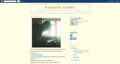 Desktop Screenshot of passingnotestoday.blogspot.com