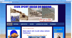 Desktop Screenshot of club-sport-arica.blogspot.com