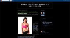 Desktop Screenshot of nepali-hot-model-photo.blogspot.com