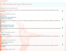 Tablet Screenshot of cebbythisislove.blogspot.com