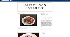 Desktop Screenshot of nativesoncatering.blogspot.com