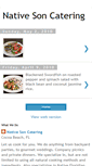 Mobile Screenshot of nativesoncatering.blogspot.com