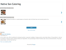 Tablet Screenshot of nativesoncatering.blogspot.com