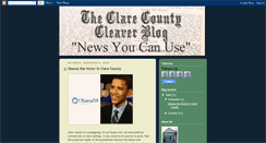 Desktop Screenshot of cccleaverblog.blogspot.com