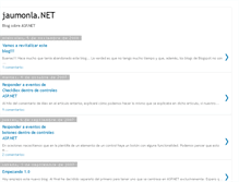 Tablet Screenshot of jaumonla-net.blogspot.com