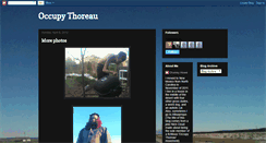 Desktop Screenshot of occupythoreau.blogspot.com