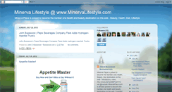 Desktop Screenshot of minervalifestyle.blogspot.com