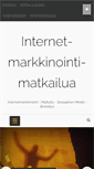 Mobile Screenshot of matkailumarkkinointi.blogspot.com