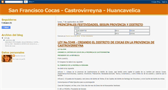 Desktop Screenshot of distritococas.blogspot.com