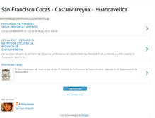 Tablet Screenshot of distritococas.blogspot.com