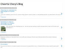 Tablet Screenshot of cheerfulcherylsblog.blogspot.com