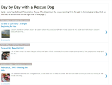 Tablet Screenshot of abarescuedog.blogspot.com