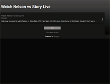 Tablet Screenshot of nelsonvsstory.blogspot.com