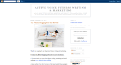 Desktop Screenshot of fitnesswriter.blogspot.com