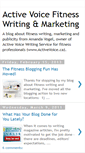 Mobile Screenshot of fitnesswriter.blogspot.com