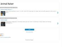Tablet Screenshot of animalkaiser-alan.blogspot.com