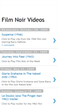Mobile Screenshot of filmnoirvideos.blogspot.com