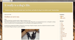 Desktop Screenshot of itreallyisadogslife.blogspot.com