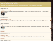 Tablet Screenshot of itreallyisadogslife.blogspot.com