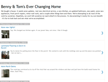 Tablet Screenshot of bennyandtomsnewhome.blogspot.com