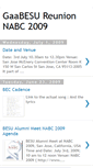 Mobile Screenshot of gaabesureunionnabc2009.blogspot.com