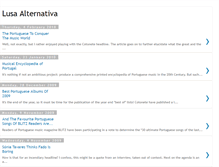 Tablet Screenshot of lusaalternativa.blogspot.com