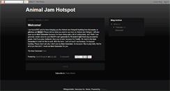 Desktop Screenshot of animaljamhotspot.blogspot.com