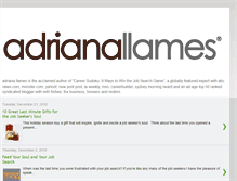 Tablet Screenshot of careercoachadriana.blogspot.com