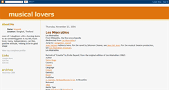 Desktop Screenshot of musical-lovers.blogspot.com