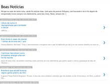 Tablet Screenshot of boasnoticias-nan.blogspot.com