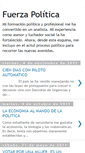 Mobile Screenshot of fuerzapolitica.blogspot.com