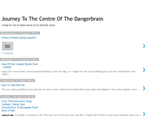 Tablet Screenshot of dangerbrain.blogspot.com