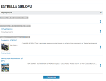 Tablet Screenshot of estrellasirlopu-estrella.blogspot.com