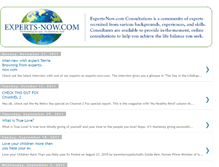 Tablet Screenshot of experts-now.blogspot.com