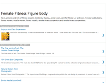 Tablet Screenshot of female-fitness-figurebody.blogspot.com