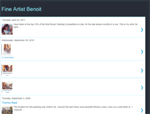 Tablet Screenshot of fineartistbenoit.blogspot.com