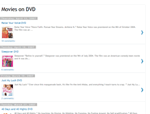 Tablet Screenshot of movies-on-dvd.blogspot.com