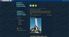 Desktop Screenshot of culturaereligiao.blogspot.com
