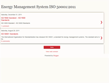 Tablet Screenshot of iso50001energymanagement.blogspot.com