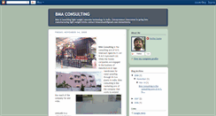 Desktop Screenshot of bmaconsult.blogspot.com