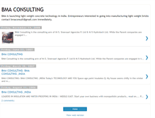 Tablet Screenshot of bmaconsult.blogspot.com