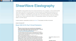 Desktop Screenshot of elastography.blogspot.com