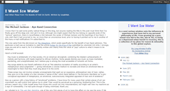 Desktop Screenshot of iwanticewater.blogspot.com