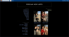 Desktop Screenshot of persiannewart.blogspot.com
