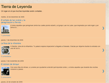 Tablet Screenshot of latierradelasleyendas.blogspot.com