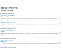 Tablet Screenshot of eatupslimdown.blogspot.com