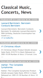 Mobile Screenshot of classicalmusic-news.blogspot.com
