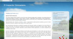 Desktop Screenshot of elinspectorgimnasiano.blogspot.com
