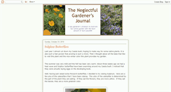 Desktop Screenshot of neglectfulgardener.blogspot.com