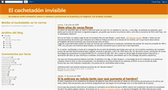 Desktop Screenshot of elcachetadoninvisible.blogspot.com